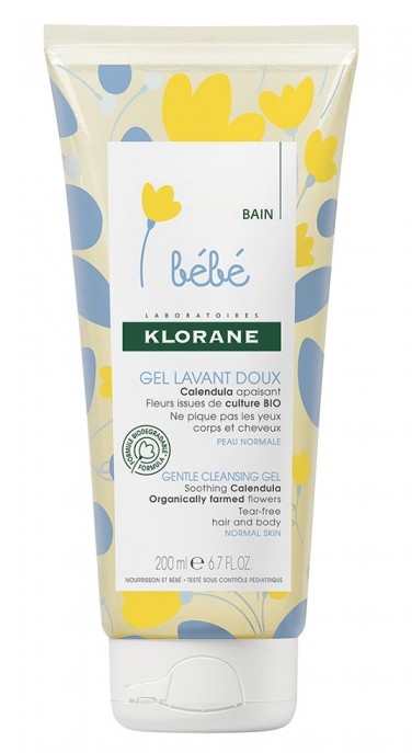 Klorane Bébé Gel Lavant Doux 200ml